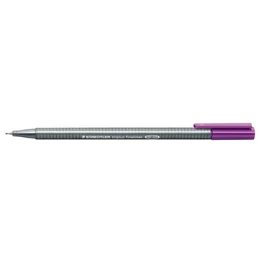 Tűfilc, 0,3 mm, STAEDTLER &quot;Triplus 334&quot;, sötétlila