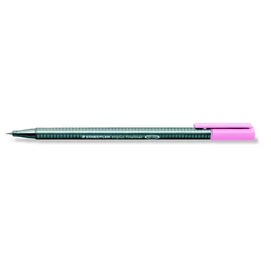 Tűfilc, 0,3 mm, STAEDTLER &quot;Triplus 334&quot;, rózsaszín