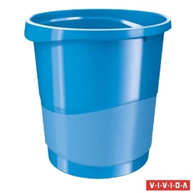 Papírkosár, 14 liter, ESSELTE &quot;Europost&quot;, Vivida kék