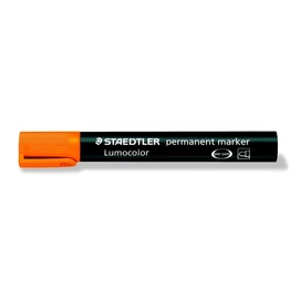 Alkoholos marker, 2 mm, kúpos, STAEDTLER &quot;Lumocolor® 352&quot;, narancssárga