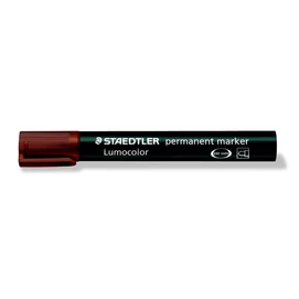 Alkoholos marker, 2 mm, kúpos, STAEDTLER &quot;Lumocolor® 352&quot;, barna