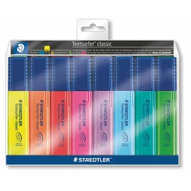 Szövegkiemelő készlet, 1-5 mm, STAEDTLER &quot;Textsurfer Classic 364&quot;, 8 különböző szín