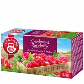 Gyümölcstea, 20x2,25 g, TEEKANNE &quot;Piros bogyók&quot;, áfonya-málna