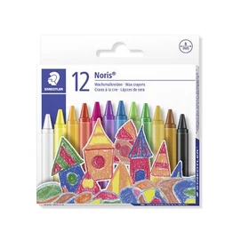 Zsírkréta, STAEDTLER &quot;Noris 220&quot;, 12 különböző szín