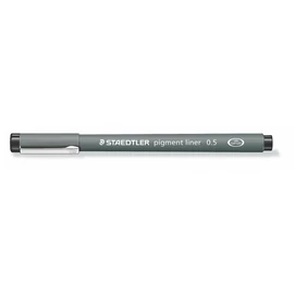 Tusfilc, 0,5 mm, STAEDTLER &quot;Pigment Liner 308&quot;, fekete