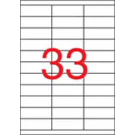 Etikett, univerzális, 70x25,4 mm, APLI, 3300 etikett/csomag