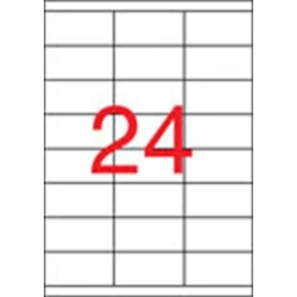 Etikett, univerzális, 70x35 mm, APLI, 2400 etikett/csomag
