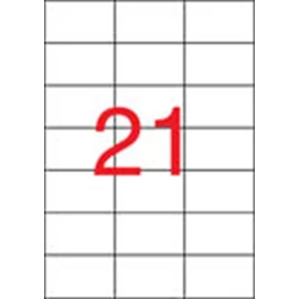 Etikett, univerzális, 70x42,4 mm, APLI, 2100 etikett/csomag