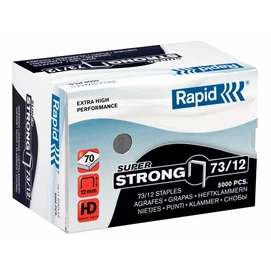 Tűzőkapocs, 73/12, horganyzott, RAPID &quot;Superstrong&quot;