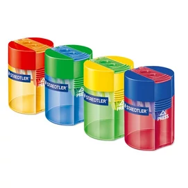 Hegyező, kétlyukú, tartályos, STAEDTLER &quot;512&quot;, vegyes színek