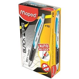 Nyomósirón, 0,5 mm, MAPED &quot;Black`Peps&quot;, kék
