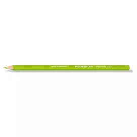 Színes ceruza, háromszögletű, STAEDTLER "Ergo Soft 157", világoszöld
