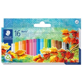 Olajpasztell kréta, STAEDTLER &quot;Noris 241&quot;, 16 különböző szín