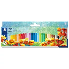Olajpasztell kréta, STAEDTLER &quot;Noris 241&quot;, 25 különböző szín