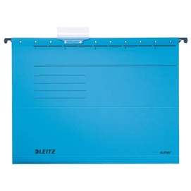 Függőmappa, karton, A4, LEITZ &quot;Alpha Standard&quot;, kék