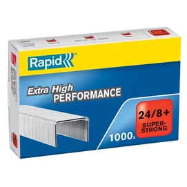 Tűzőkapocs, 24/8+, horganyzott, RAPID &quot;Superstrong&quot;