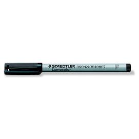 Alkoholmentes marker, OHP, 0,6 mm, STAEDTLER "Lumocolor® 316 F", fekete
