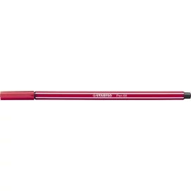 Filctoll, 1 mm, STABILO &quot;Pen 68&quot;, sötétpiros