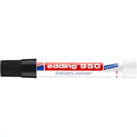 Jelölő marker, 10 mm, kúpos, EDDING &quot;950&quot;, fekete