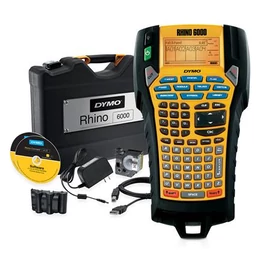 Elektromos feliratozógép, DYMO &quot;Rhino 6000&quot; készlet táskában