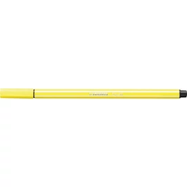 Filctoll, 1 mm, STABILO &quot;Pen 68&quot;, citromsárga
