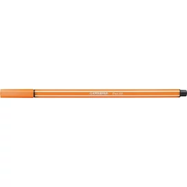 Filctoll, 1 mm, STABILO &quot;Pen 68&quot;, halvány narancssárga