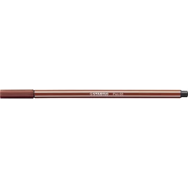Filctoll, 1 mm, STABILO &quot;Pen 68&quot;, téglavörös