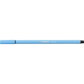 Filctoll, 1 mm, STABILO &quot;Pen 68&quot;, azúrkék