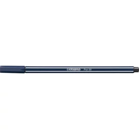 Filctoll, 1 mm, STABILO &quot;Pen 68&quot;, éj szürke