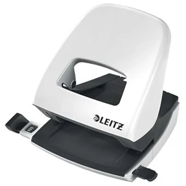 Lyukasztó, kétlyukú, 30 lap, LEITZ &quot;Nexxt Wow&quot;, fehér