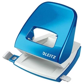 Lyukasztó, kétlyukú, 30 lap, LEITZ &quot;Nexxt Wow&quot;, kék