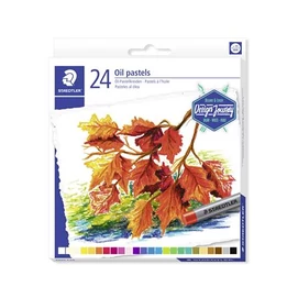 Olajpasztell kréta, STAEDTLER &quot;2420&quot;, 24 különböző szín