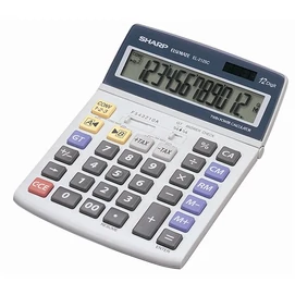 Számológép, asztali, 12 számjegy, SHARP &quot;EL-2125C&quot;