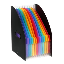 Iratpapucs, PP, 12 részes, VIQUEL, &quot;Rainbow Class&quot;, fekete
