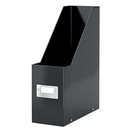 Iratpapucs, PP/karton, 95 mm, LEITZ &quot;Click&amp;Store&quot;, fekete