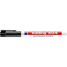 Alkoholos marker, 0,75 mm, kúpos, EDDING &quot;404&quot;, fekete