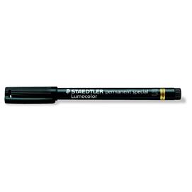 Alkoholos marker, 0,4 mm, STAEDTLER "Lumocolor® special 319 S", fekete