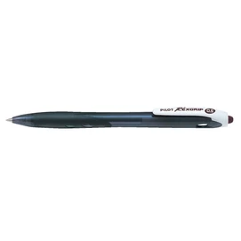 Golyóstoll, 0,18 mm, nyomógombos, PILOT &quot;Rexgrip EF&quot;, fekete