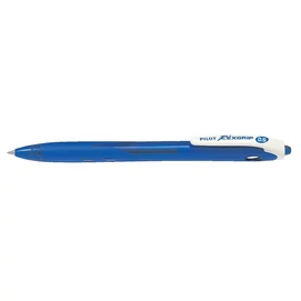 Golyóstoll, 0,21 mm, nyomógombos, PILOT &quot;Rexgrip EF&quot;, kék