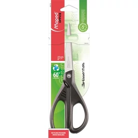 Olló, irodai, 21 cm, MAPED &quot;Essentials Green&quot;