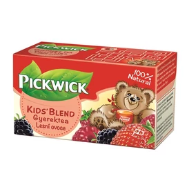 Gyümölcstea, 20x2 g, PICKWICK, &quot;Gyerektea&quot;, erdei gyümölcs