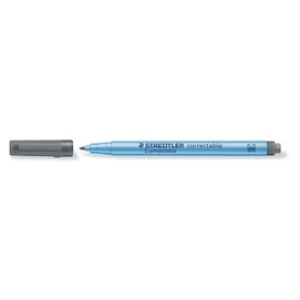 Alkoholmentes marker, OHP, 1 mm, STAEDTLER &quot;Lumocolor® 305 M&quot;, fekete
