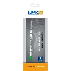Golyóstollbetét, 0,8 mm, PAX, zöld