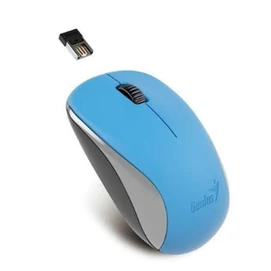 Egér, vezeték nélküli, optikai, normál méret, GENIUS &quot;NX-7000&quot; kék