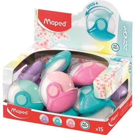 Radír display, MAPED &quot;Zenoa Plus&quot;, pasztell színek