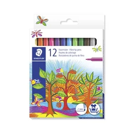 Rostirón készlet, 1 mm, STAEDTLER &quot;325&quot;, 12 különböző szín