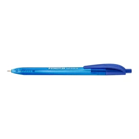Golyóstoll, 1 mm, nyomógombos, STAEDTLER &quot;Ball 4230 M&quot;, kék
