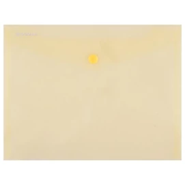 Irattartó tasak, A5, PP, patentos, DONAU, sárga