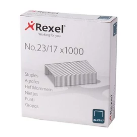 Tűzőkapocs, 23/17, REXEL &quot;Gladiator&quot;