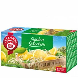 Gyümölcstea, 20x2,25 g, TEEKANNE &quot;Garden Selection&quot;, bodza-citrom